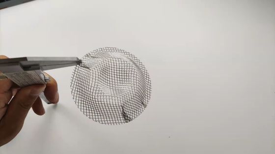 narguilé de tabagisme Ss304 de tamis filtrant en métal du tabac 100pcs