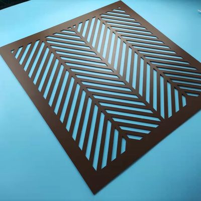 acier inoxydable perforé de Mesh Panels Laser Cut Facade d'épaisseur de 2.0mm décoratif