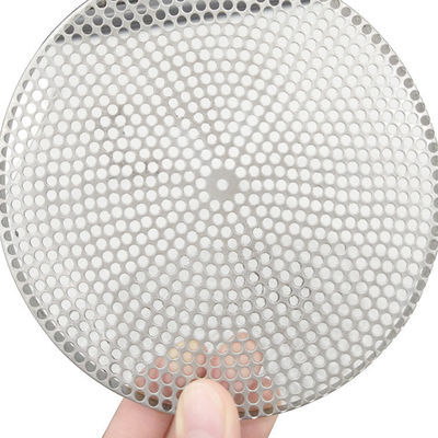 Grille de haut-parleur en métal perforé personnalisé de 2,03 mm