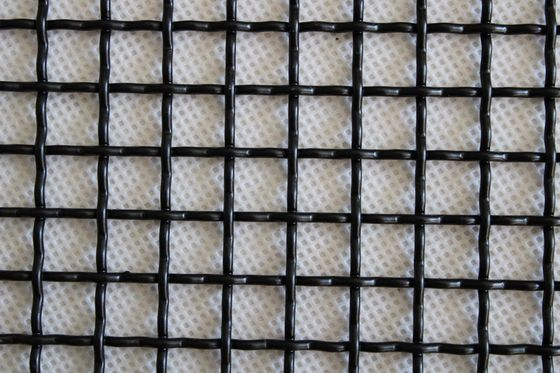 métal architectural Mesh Woven Locked Crimped Wire de l'acier inoxydable 316l