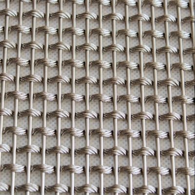 Câble décoratif tissé Rod For Office Buildings de métal flexible de draperie de fil de solides solubles 201