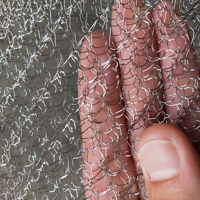 Brume éliminant le fil tricoté Mesh Gas Liquid Woven de filtre