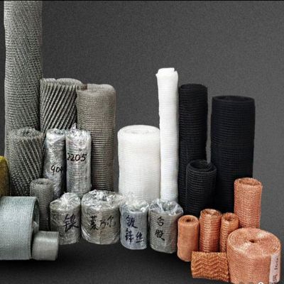 Tissu acier-cuivre inoxydable tricoté tissé de liquide de gaz de Mesh Filter 304 de fil