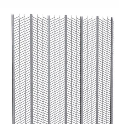 Résistance acide de latte de la latte 100m Rib Distance High Rib Metal de fil de stuc de mur