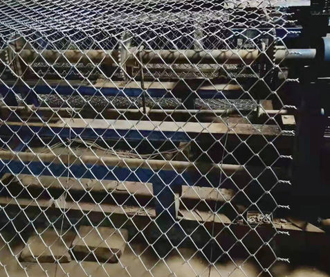 Barrière de lien de Diamond Hot Dipped Galvanized Chain 5 pi